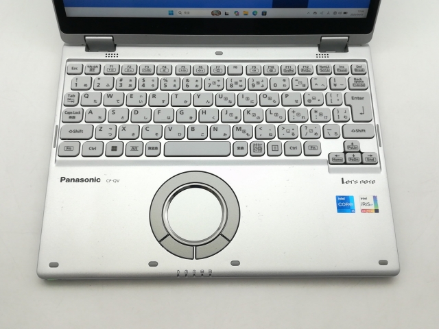 【中古】Panasonic Let's note QV1 CF-QV1LD9AC【i5-1135G7 16G 512G(SSD) WiFi 12LCD(タッチパネル/2880x1920) Win11P】【神戸】保証期間１ヶ月【ランクC】