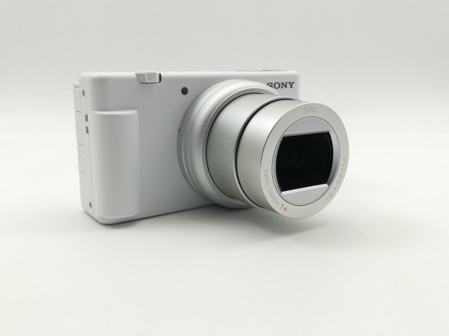 【中古】SONY VLOGCAM ZV-1 II シューティンググリップキット ホワイト VLOGCAM ZV-1M2G(W)【大阪本店】保証期間１ヶ月【ランクA】