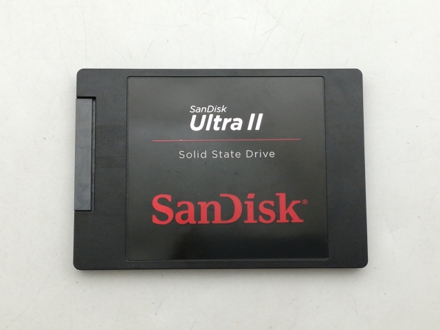 【中古】SanDisk SDSSDHII-480G-J26 480GB/SSD/6GbpsSATA/TLC/2016年1月【神戸】保証期間１週間