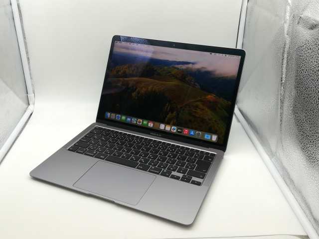 【中古】Apple MacBook Air 13インチ M1(CPU:8C/GPU:7C) 8GB/256GB スペースグレイ MGN63J/A (M1・2020)【神戸】保証期間１ヶ月【ランクB