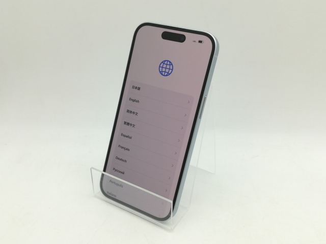 【中古】Apple SoftBank 【SIMフリー】 iPhone 15 128GB ブルー MTML3J/A【大須アメ横】保証期間１ヶ月【ランクC】_1