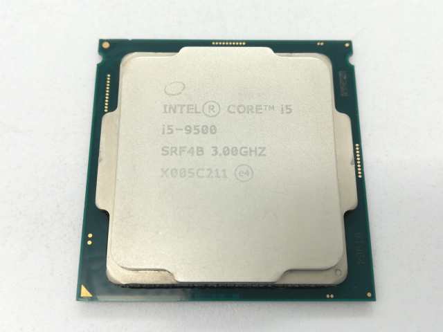 【中古】Intel Core i5-9500 (3GHz/TB:4.4GHz/SRF4B/U0) bulk LGA1151/6C/6T/L3 9M/UHD630/TDP65W【日本橋3】保証期間１週間