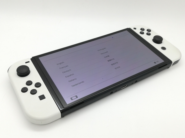 中古】Nintendo Switch 本体 (有機ELモデル) HEG-S-KAAAA ホワイト