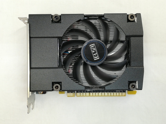 【中古】ELSA GeForce GTX 1050 Ti 4GB S.A.C(GD1050-4GERST) GTX1050Ti/4GB(GDDR5)/PCI-E【日本橋3】保証期間１週間の通販は