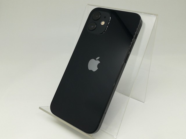 【中古】Apple 国内版 【SIMフリー】 iPhone 12 64GB ブラック MGHN3J/A【日本橋3】保証期間１ヶ月【ランクA】