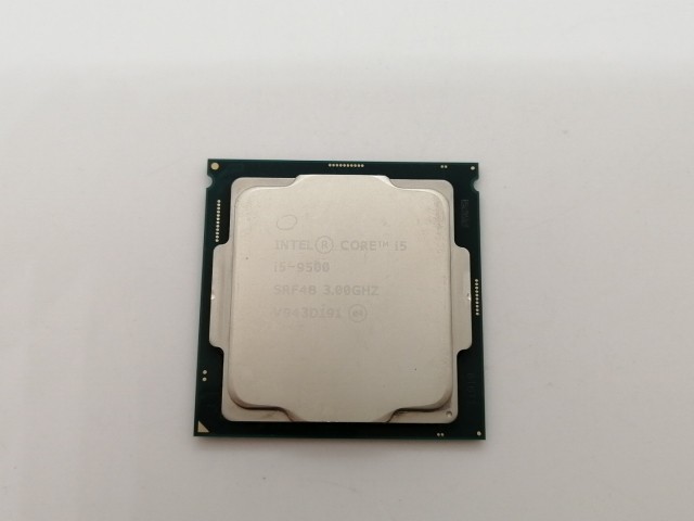 中古】Intel Core i5-9500 (3GHz/TB:4.4GHz/SRF4B/U0) bulk