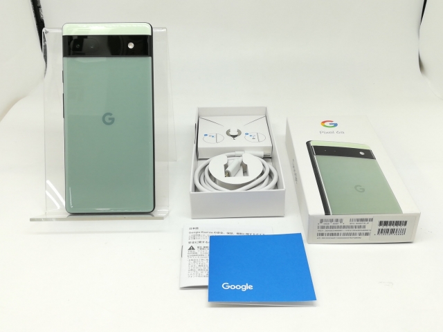 【ジャンク品】Google Pixel6a 128GB セージ simフリー Google SIMフリー Pixel 6a 128GB Sage
