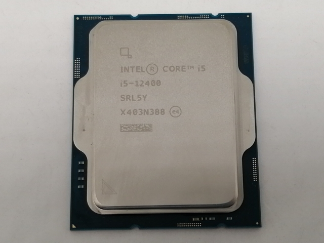 中古】Intel Core i5-12400(2.5GHz) Box LGA1700/6C(P:6C/E:0C)/12T/L3 