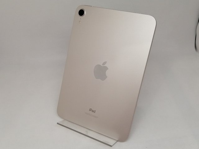 【中古】Apple 【Wi-Fi】 iPad mini（第6世代/2021） 64GB スターライト MK7P3J/A【日本橋3】保証期間１ヶ月【ランクB】
