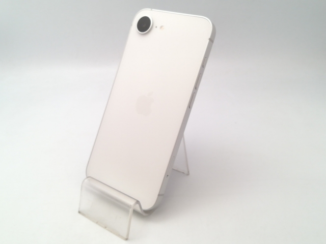 【中古】Apple 国内版 【SIMフリー】 iPhone 16e 128GB ホワイト MD1R4J/A【大阪堂島】保証期間１ヶ月【ランクA】