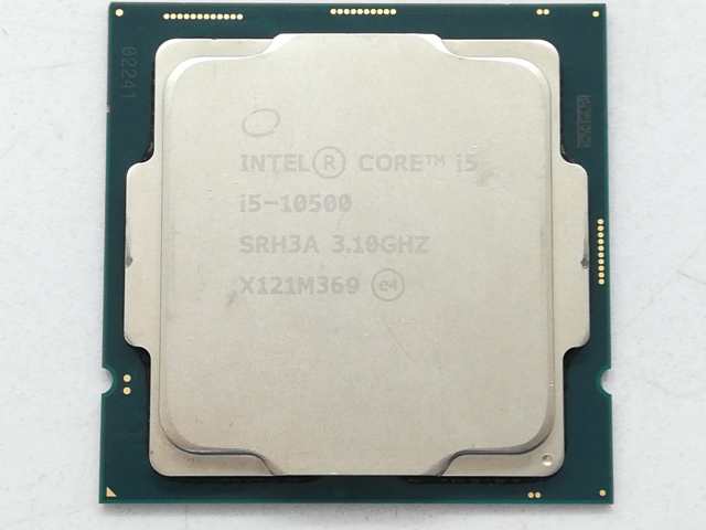 【中古】Intel Core i5-10500 (3.1GHz/TB:4.5GHz) bulk LGA1200/6C/12T/L3 12M/UHD630/TDP65W【日本橋3】保証期間１週間