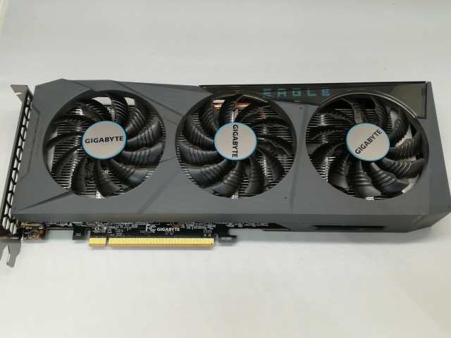 【中古】GIGABYTE Radeon RX 6600 EAGLE 8G（GV-R66EAGLE-8GD）RX6600/8GB(GDDR6)【日本橋3】保証期間１週間