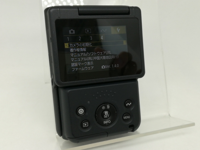 中古】Canon PowerShot V10 ブラック PSV10(BK)【日本橋3】保証期間1