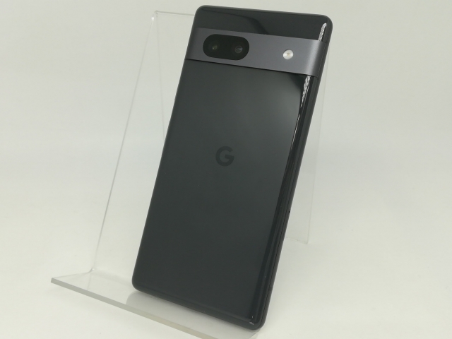 【中古】Google au 【SIMフリー】 Pixel 7a チャコール 8GB 128GB G82U8【日本橋3】保証期間１ヶ月【ランクA】