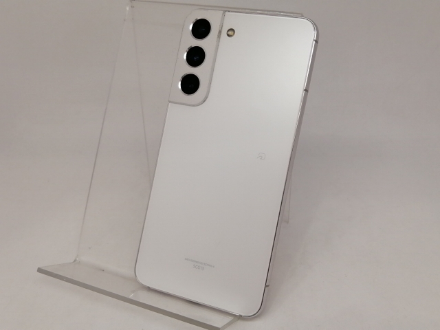【中古】SAMSUNG au 【SIMフリー】 Galaxy S22 ファントムホワイト 8GB 256GB SCG13【日本橋3】保証期間１ヶ月【ランクB】