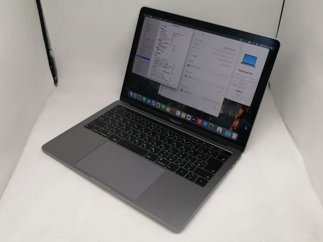 【中古】Apple MacBook Pro 13インチ (wTB) CTO (Mid 2019) シルバー Core i5(2.4G)/8G/256G(SSD)/Iris Plus 655【日本橋3】保証期間１ヶ月【ランクB】