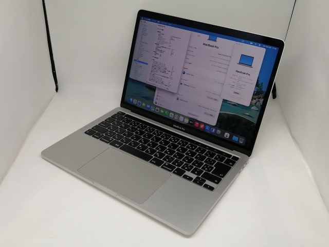 【中古】Apple MacBook Pro 13インチ CTO (Mid 2020) シルバー Core i7(2.3G)/16G/512G/Iris Plus【日本橋3】保証期間１ヶ月【ランクB】