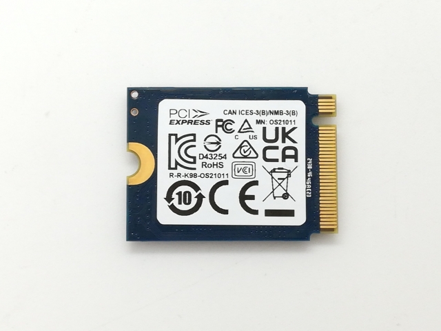 中古】各社 1TB SSD (M.2 2230/PCIe4.0 NVMe)【日本橋3】保証期間1