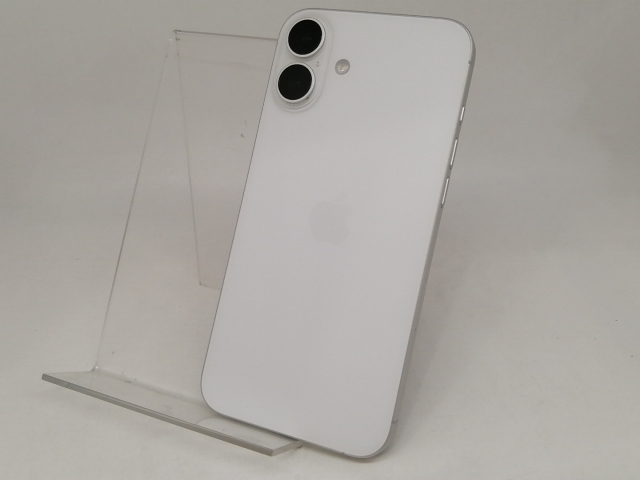 【中古】Apple 国内版 【SIMフリー】 iPhone 16 Plus 256GB ホワイト MXVH3J/A【日本橋3】保証期間１ヶ月【ランクA】