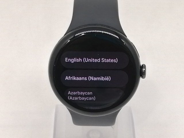 【中古】Google Pixel Watch3 Wi-Fiモデル 45mm Matte Black アルミケース/Obsidian アクティブ バンド【日本橋3】保証期間１ヶ月【ランクB】