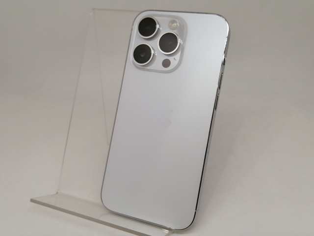 【中古】Apple 国内版 【SIMフリー】 iPhone 14 Pro 256GB シルバー MQ0Y3J/A【日本橋3】保証期間１ヶ月【ランクB】