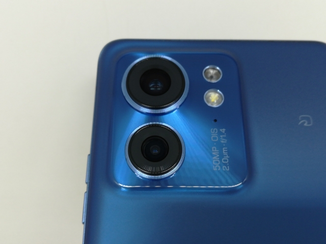 中古】MOTOROLA 国内版 【SIMフリー】 edge 40 ルナブルー 8GB 256GB