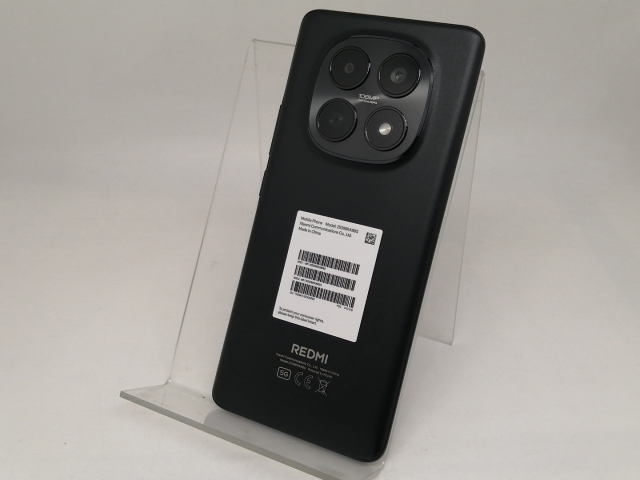 【中古】Xiaomi 国内版 【SIMフリー】 Redmi Note 15 5G ブラック 8GB 512GB【日本橋3】保証期間１ヶ月【ランクA】