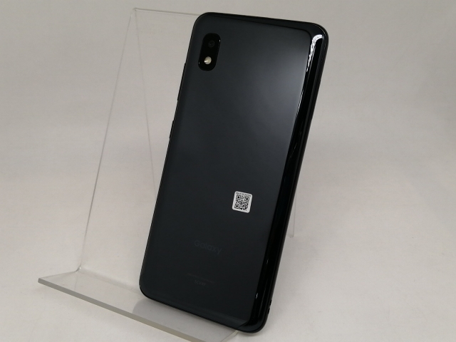 【中古】SAMSUNG UQmobile 【SIMフリー】 Galaxy A21 ブラック 3GB 64GB SCV49【日本橋3】保証期間１ヶ月【ランクB】