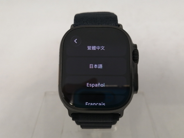 【中古】Apple Apple Watch Ultra3 49mm Cellular ブラックチタニウムケース/ブラックアルパインループM MF0V4J/A【日本橋3】保証期間１ヶ月【ランクA】