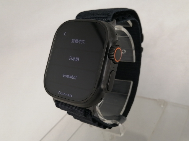 中古】Apple Apple Watch Ultra3 49mm Cellular ブラックチタニウム 