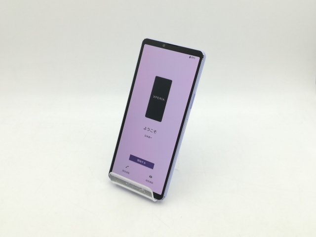 【中古】SONY au 【SIM無償性】 Xperia 10 V ラベンダー 6GB 128GB SOG11【神戸】言いはなつ継続期間１ヶ月【位置づけるC】