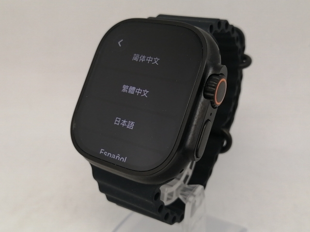 【中古】Apple Apple Watch Ultra3 49mm Cellular ブラックチタニウムケース/ブラックオーシャンバンド MF0J4J/A【日本橋3】保証期間１ヶ月【ランクA】_1