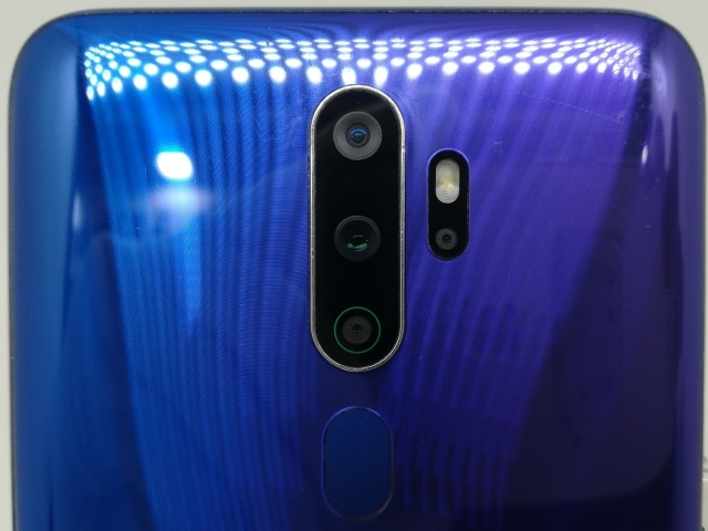 OPPO A5 2020 ブルー CPH1943 BL 中古〕OPPO(オッポ) OPPO A5 2020