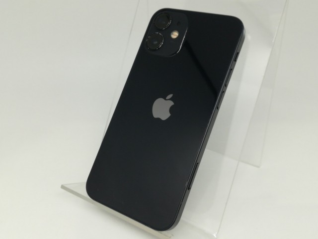 【中古】【赤ロム保証あり】Apple SoftBank 【SIMロック解除済み】 iPhone 12 mini 64GB ブラック MGA03J/A【日本橋3】保証期間１ヶ月【