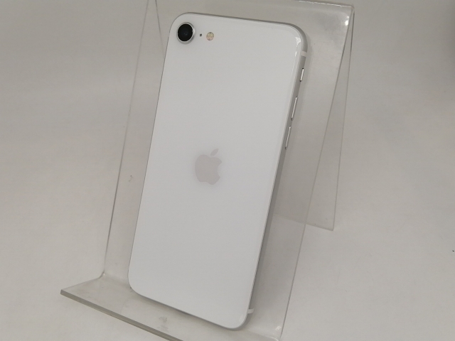 【中古】Apple au 【SIMロック解除済み】 iPhone SE（第2世代） 64GB ホワイト MHGQ3J/A（後期型番）【日本橋3】保証期間１ヶ月【ランクB】