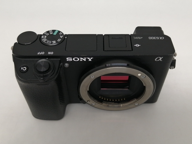 中古】SONY α6300 ボディ ILCE-6300 ブラック【日本橋3】保証期間1 