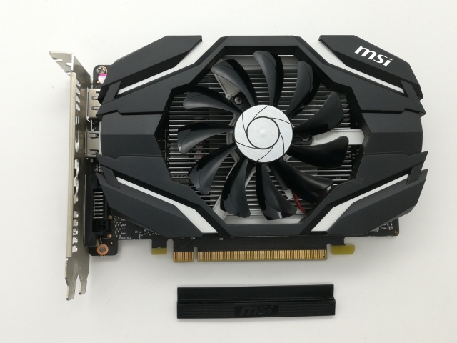 【中古】MSI GeForce GTX 1050 Ti 4G OCV1 GTX1050Ti/4GB(GDDR5)/PCI-E   【日本橋3】言いはなつ継続期間１週