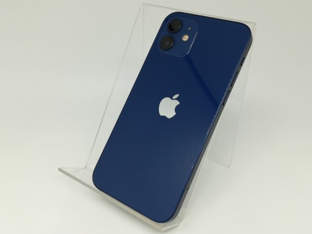 【中古】Apple 国内版 【SIMフリー】 iPhone 12 128GB ブルー MGHX3J/A【日本橋3】保証期間１ヶ月【ランクB】