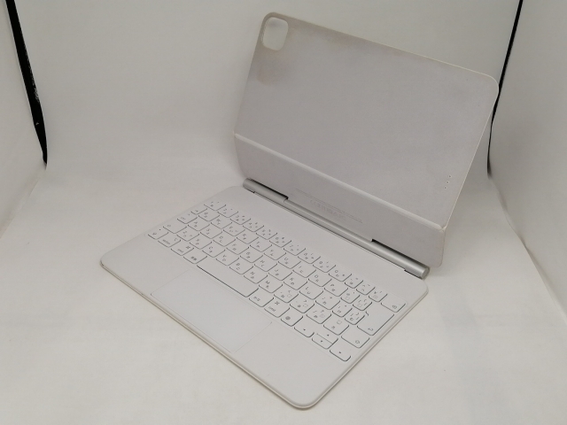 【中古】Apple Magic Keyboard 日本語（JIS） ホワイト iPad Air（第4/第5世代/M2）・Pro 11インチ（第1/第2/第3/第4世代）用 MJQJ3J/A【日本橋3】保証期間１週間
