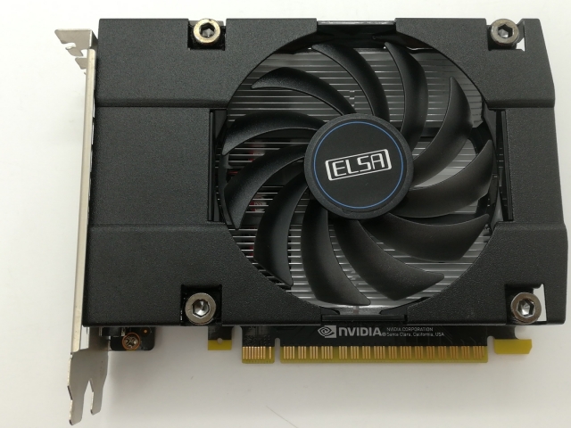 【中古】ELSA GeForce GTX 1050 Ti 4GB S.A.C(GD1050-4GERST) GTX1050Ti/4GB(GDDR5)/PCI-E【日本橋3】保証期間１週間の通販は