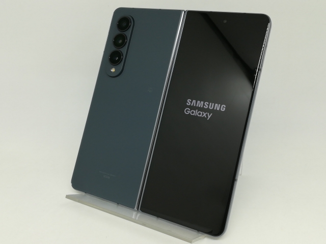 SAMSUNG Galaxy Z Fold4 au 256GB グレーグリーン 中古】SAMSUNG