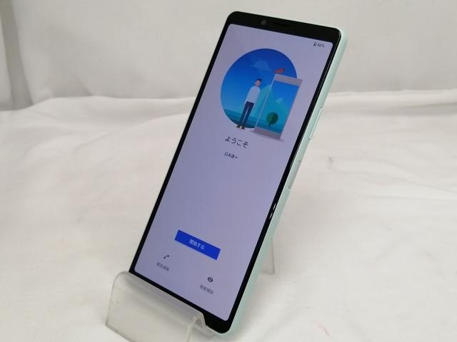 Xperia 10 ll ミント 64GB SIMロック解除済み Xperia 10 II 【美品】Xperia A001SO [ミント] ワイモバイル SIM