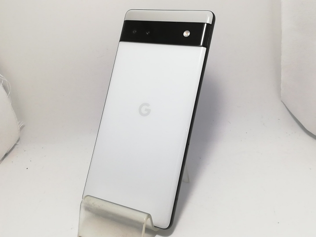 中古】Google 国内版 【SIMフリー】 Pixel 6a チョーク 6GB 128GB
