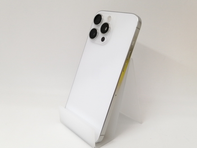 【中古】Apple 国内版 【SIMフリー】 iPhone 16 Pro Max 256GB ホワイトチタニウム MYWH3J/A【戸塚】保証期間１ヶ月【ランクA】