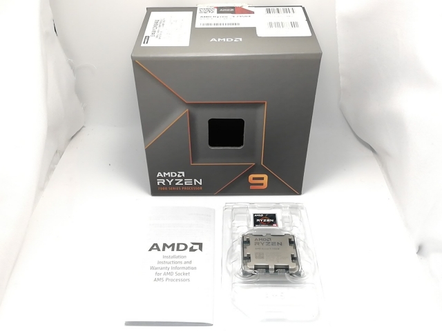 中古】AMD Ryzen 9 7950X (4.5GHz/TC:5.7GHz) BOX AM5/16C/32T/L3 64MB/