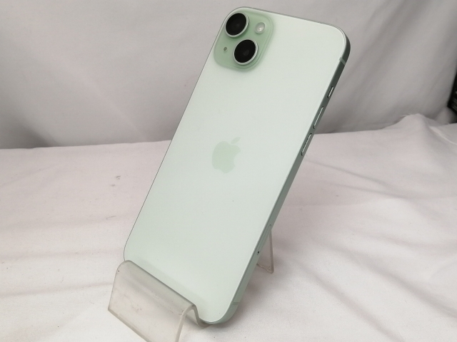 Apple 国内版  iPhone 15 128GB グリーン MTMM3J/A保証期間１ヶ月 中古Apple 国内版 SIMフリー iPhone 15 Plus 128GB グリーン