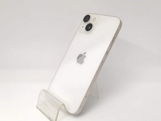 【中古】Apple 国内版 【SIMフリー】 iPhone 14 128GB スターライト MPUQ3J/A【戸塚】保証期間１ヶ月【ランクA】
