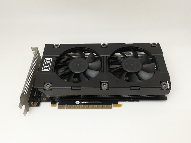 【中古】ELSA GeForce GTX1060 6GB S.A.C R2（GD1060-6GERS2) GTX1060/6GB(GDDR5)/PCI-E【秋葉3号】言いはなつ継続期間１週