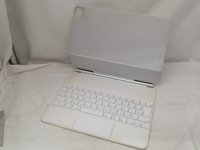 【中古】Apple Magic Keyboard 日本語（JIS） ホワイト iPad Pro 12.9インチ（第3/第4/第5/第6世代）用 MJQL3J/A【戸塚】保証期間１週間