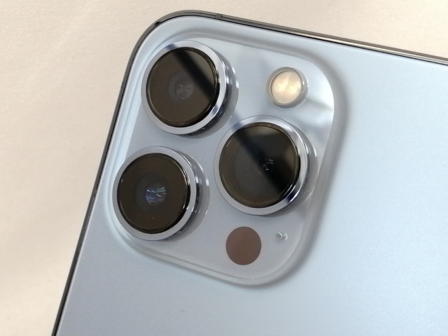 【中古】Apple SoftBank 【SIMフリー】 iPhone 13 Pro 256GB シエラブルー MLUU3J/A【戸塚】保証期間１週間【ランクC】_6